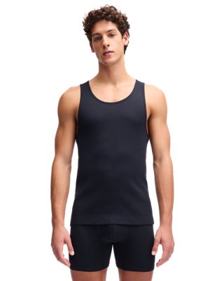 UA Performance Cotton Rib Men's 2-Pack Tank Undershirt