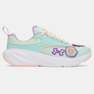 UA Surge 5 Patches Girls' Grade School Running Shoes