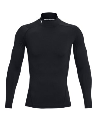 HeatGear® Men's Compression Mock Long Sleeve - Image 6