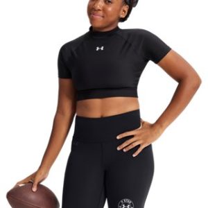 UA x P-Star Performance HeatGear® Women's Crop Mock Short Sleeve