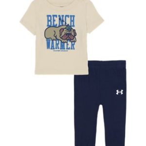 UA Bench Warmer Newborn Boys' Short Sleeve Set