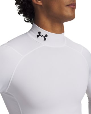 ColdGear® Men's Compression Mock Long Sleeve - Image 5