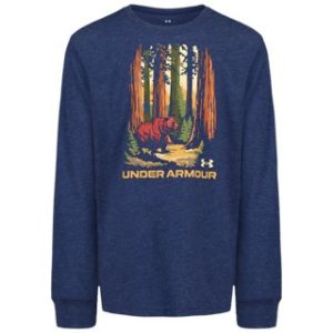 UA Tree Bear Cuff Boys' Long Sleeve