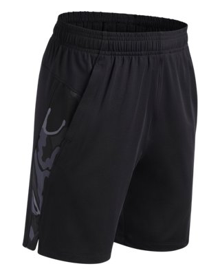 UA Tech™ Vent Print Blocked Boys' Shorts - Image 4