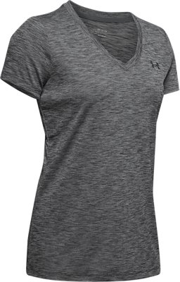 Women's UA Velocity Twist V-Neck Short Sleeve Women's V-Neck Short Sleeve - Image 6