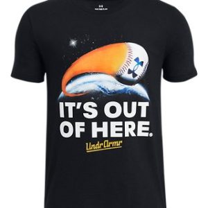 UA Out Of Here Boys' Baseball Short Sleeve