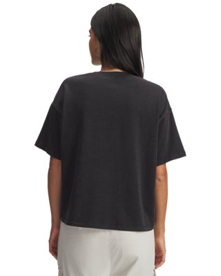 UA Boxy Wash Heavyweight Women's Short Sleeve - Image 2