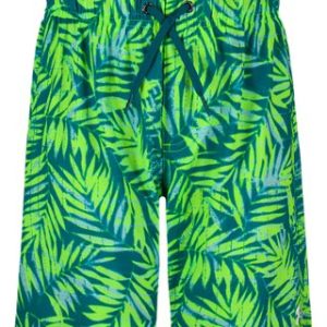 UA Compression Print Boys' Volley Shorts