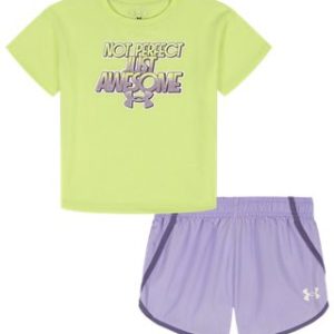 UA Awesome Woven Little Girls' Shorts Set