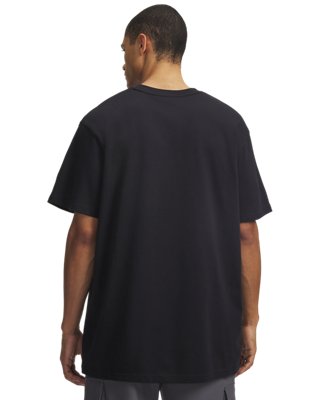 Men's UA Logo Embroidered Heavyweight Short Sleeve Men's Short Sleeve - Image 2