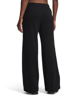 UA Icon Sama Fleece Women's Wide Leg Pants - Image 2