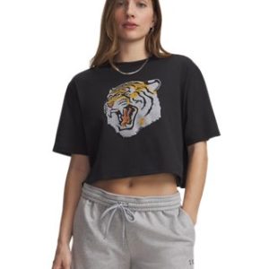 UA Tiger Crop Women's Short Sleeve