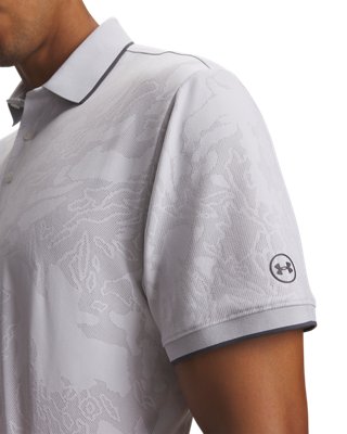UA ArmourDry Jacquard Men's Polo - Image 4