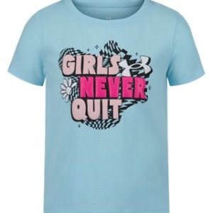UA Never Quit Little Girls' Short Sleeve