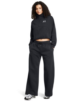 UA Icon Fleece Women's Oversized ½ Zip - Image 4