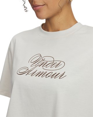 UA Script Heart Women's Crop Short Sleeve - Image 4