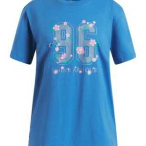 UA 96 Girls' Oversized Short Sleeve