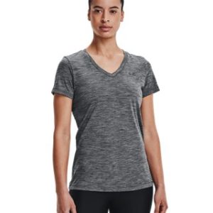 Women's UA Velocity Twist V-Neck Short Sleeve Women's V-Neck Short Sleeve