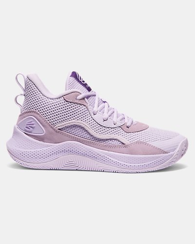 Curry 3Z 24 Suede Grade School Basketball Shoes