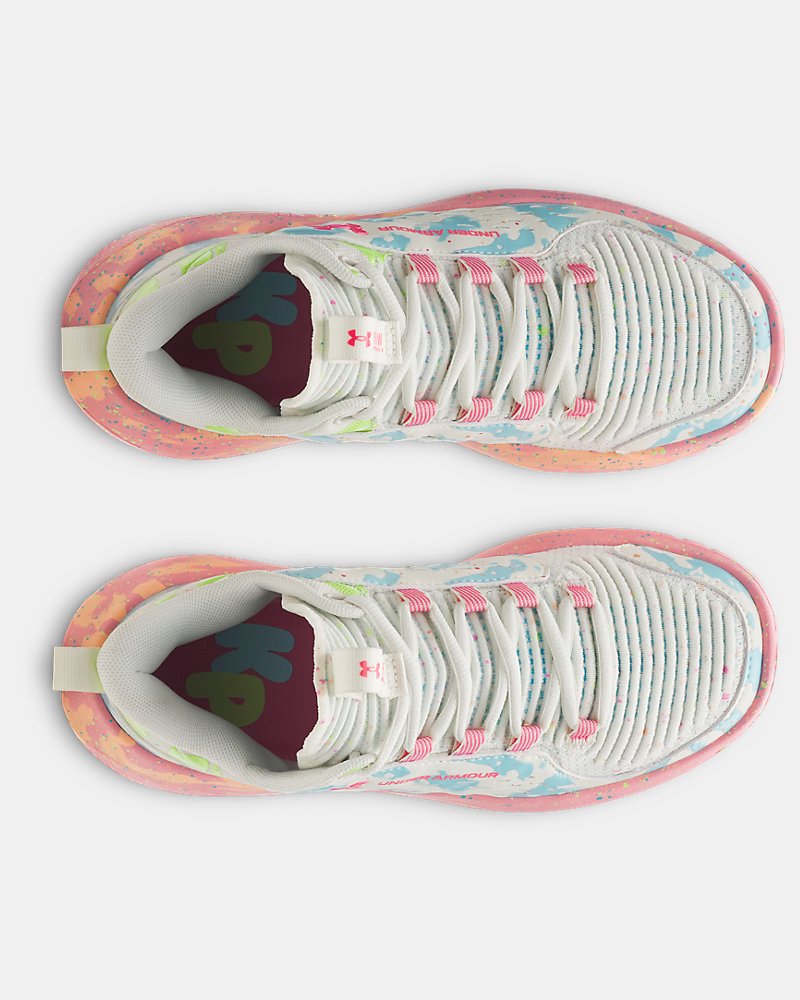 UA Breakthru 5 Kelsey Plum 'Gum Wall' Women's Basketball Shoes - Image 4