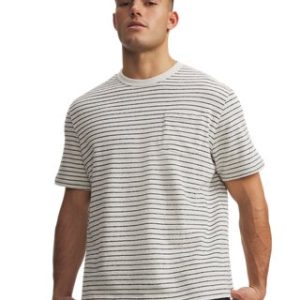 UA Icon Sportswear Terry Stripe Men's Short Sleeve