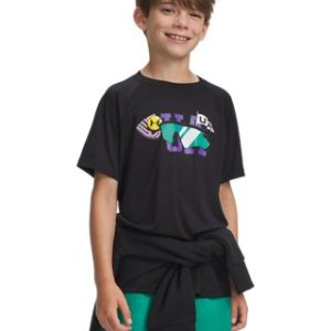UA Patch Graphic Boys' Short Sleeve