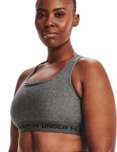 Crossback Mid Heather Women's Sports Bra