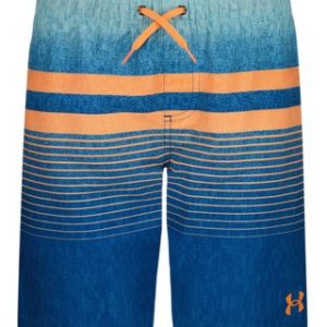 UA Striped Boys' Volley Shorts