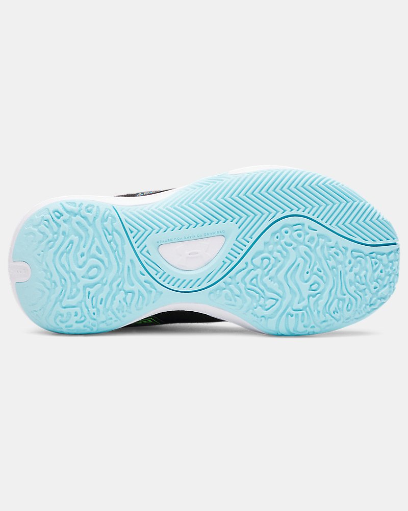 UA Lockdown 7 VC Pre-School Basketball Shoes - Image 7