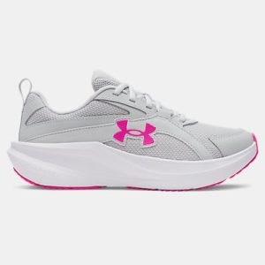 UA Charged+ Assert 11 Wide Girls' Grade School Running Shoes