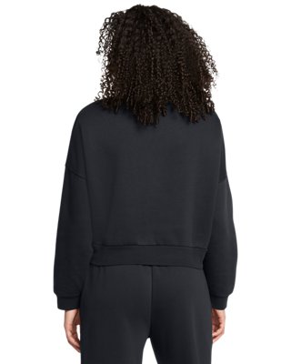 UA Icon Fleece Women's Oversized ½ Zip - Image 2