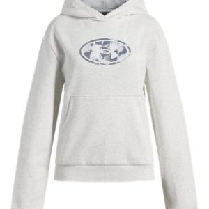 UA Big Logo Print Fill Girls' Hoodie