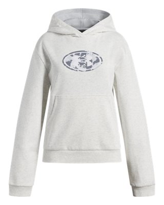 UA Big Logo Print Fill Girls' Hoodie