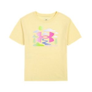 UA Stream Core Girls' Short Sleeve