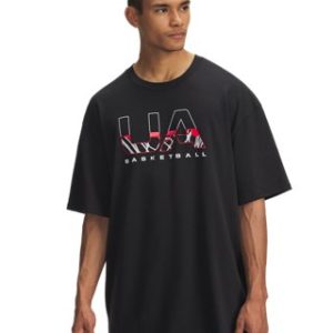 UA Hoops Branded Heavyweight Men's Short Sleeve