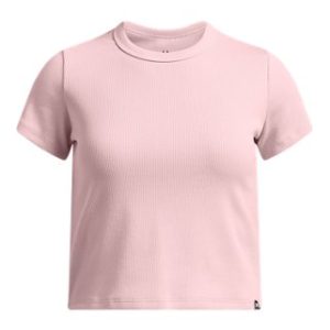 UA Rival Rib Girls' Short Sleeve