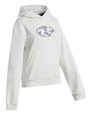 UA Big Logo Print Fill Girls' Hoodie - Image 4