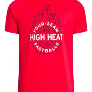 UA Tech™ Baseball High Heat Boys' Short Sleeve