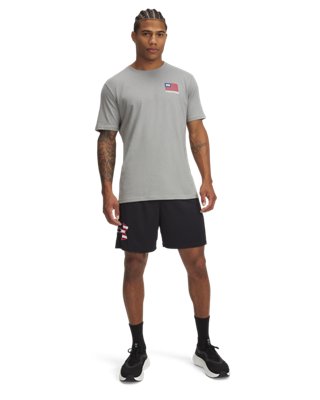 UA Tech™ Freedom Big Flag Logo Men's 7" Shorts - Image 4