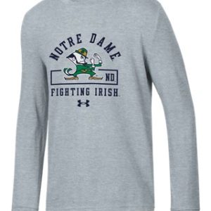 UA Performance Cotton Collegiate Kids' Long Sleeve