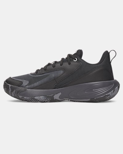 UA Lockdown 8 Grade School Basketball Shoes - Image 2