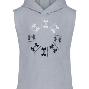 UA Rival Terry Little Boys' Sleeveless Hoodie