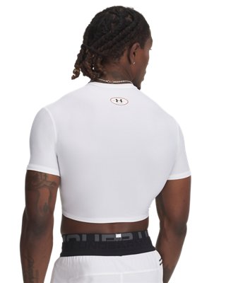 HeatGear® OG Compression Men's Crop Short Sleeve - Image 2