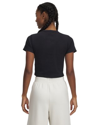 UA Rival Rib Women's Baby T-Shirt - Image 2