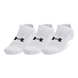 UA Training Cotton Unisex 3-Pack No Show Socks