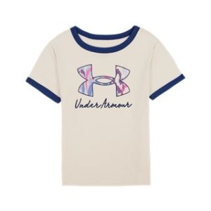 UA Print Logo Girls' Short Sleeve