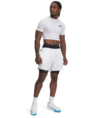HeatGear® OG Compression Men's Crop Short Sleeve - Image 4