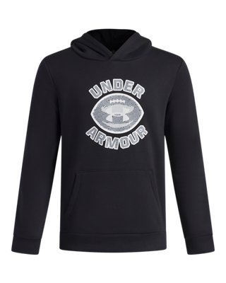 UA Rival Fleece FB Graphic Boys' Hoodie