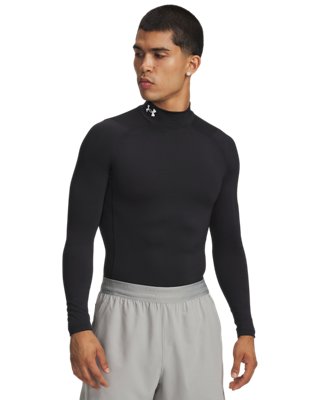 HeatGear® Men's Compression Mock Long Sleeve