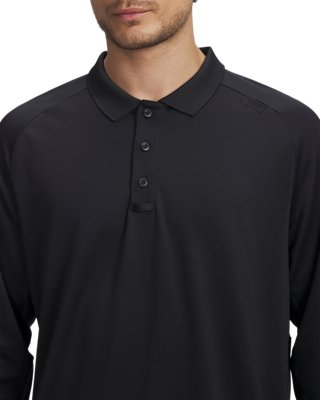 UA Tactical Performance Men's Long Sleeve Polo - Image 4